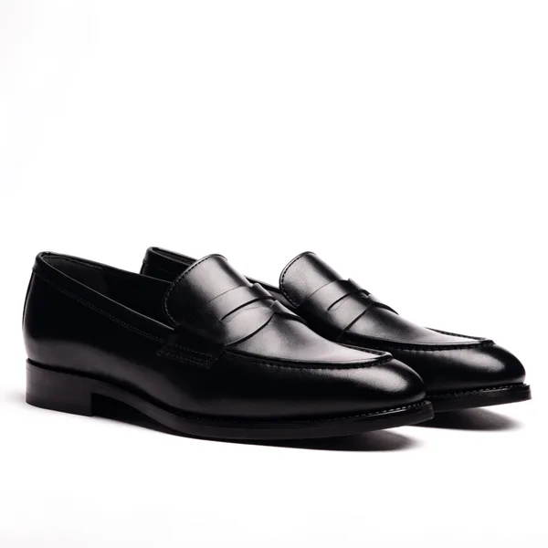 leather loafers