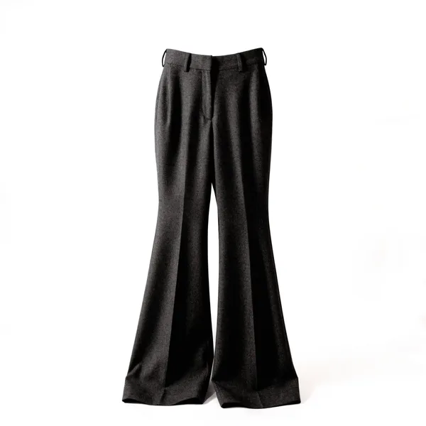 wide-leg wool trouser